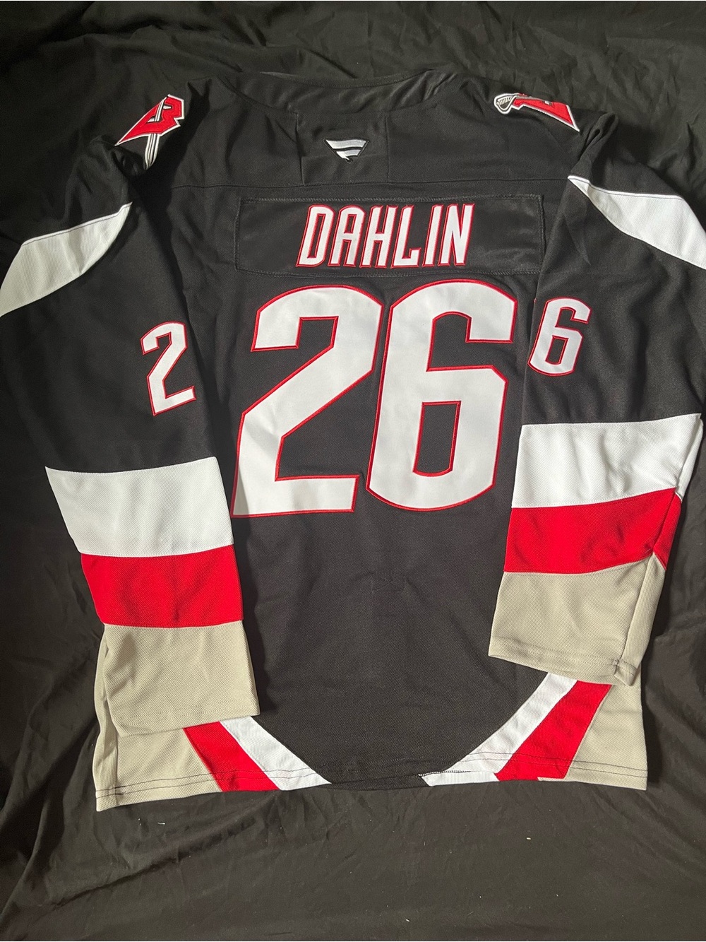 NEW Rasmus Dahlin Buffalo Sabres  Hockey Jersey With Fight Strap! Size L & XL